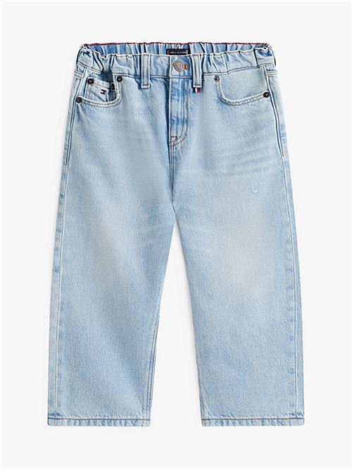 lb wide lt blue ewb jeans TOMMY HILFIGER | KB0KB102891CE